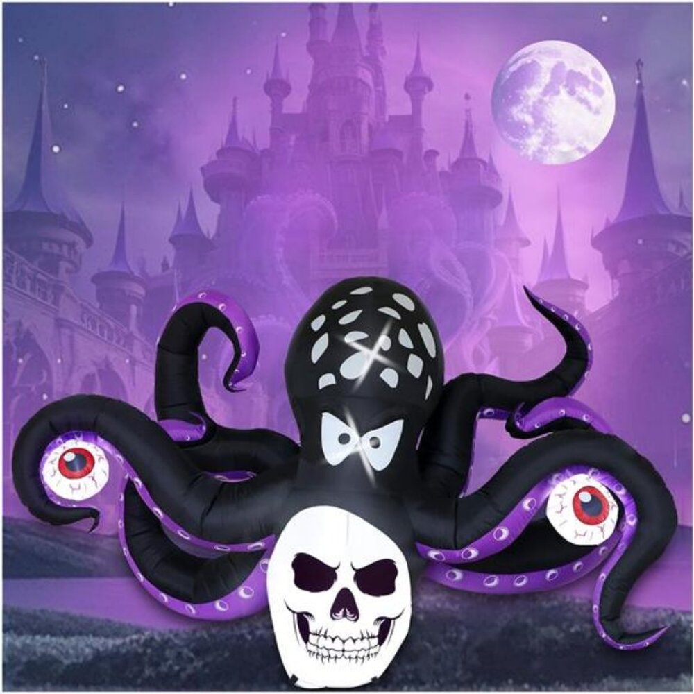 Spinosaurus 7.5‎ FT Halloween Inflatables Outdoor Decoration,Inflatable Octopus